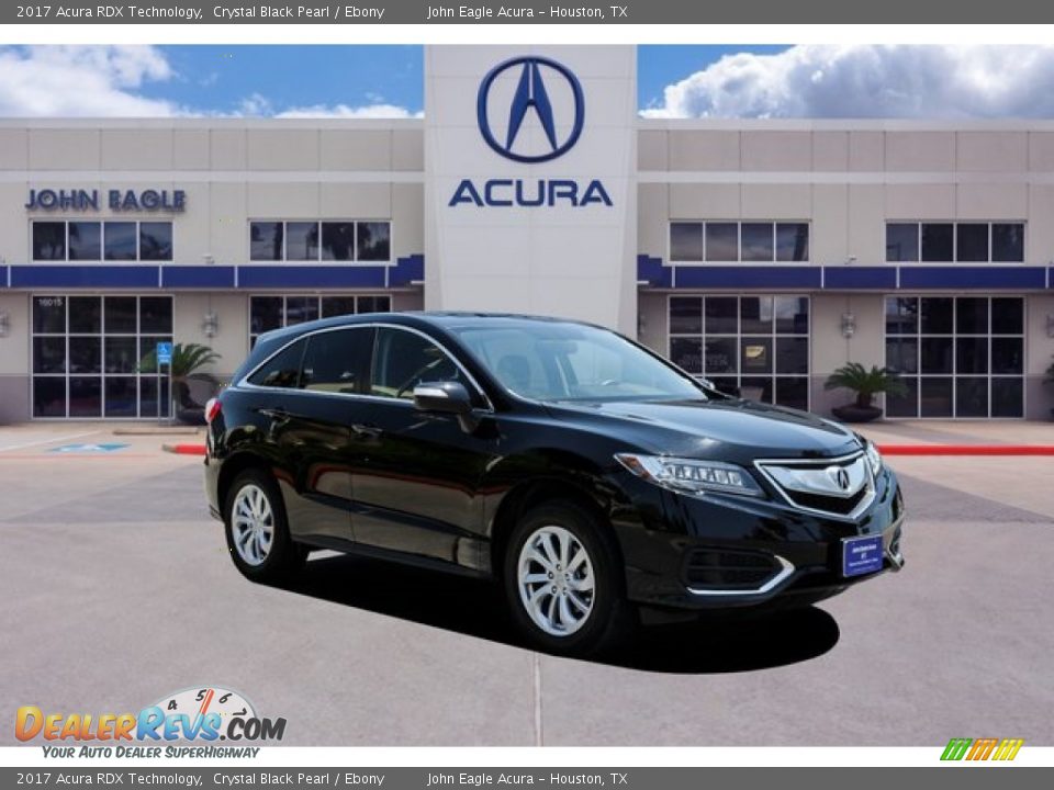 2017 Acura RDX Technology Crystal Black Pearl / Ebony Photo #1