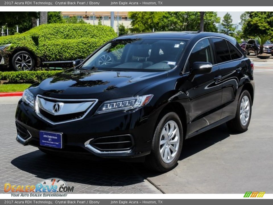 2017 Acura RDX Technology Crystal Black Pearl / Ebony Photo #3