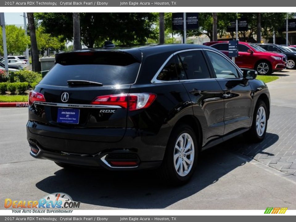 2017 Acura RDX Technology Crystal Black Pearl / Ebony Photo #7