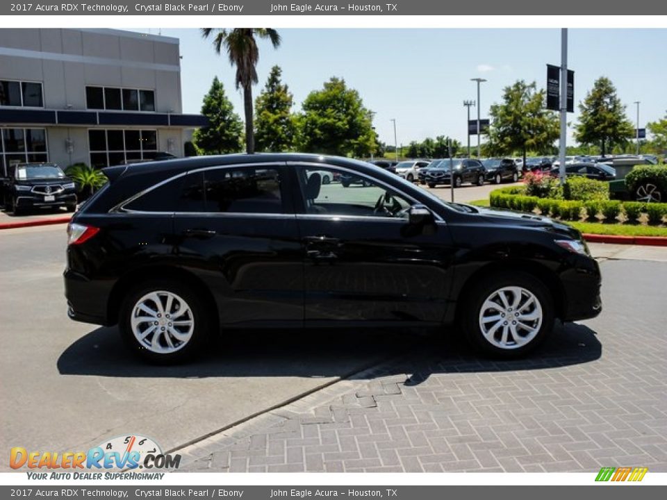 2017 Acura RDX Technology Crystal Black Pearl / Ebony Photo #8