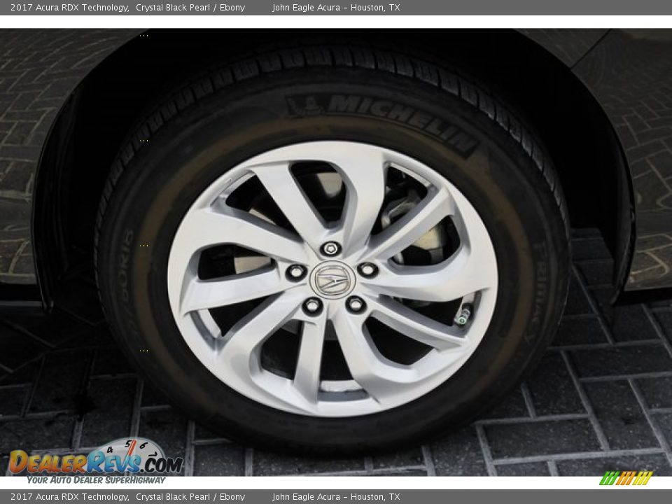 2017 Acura RDX Technology Crystal Black Pearl / Ebony Photo #10