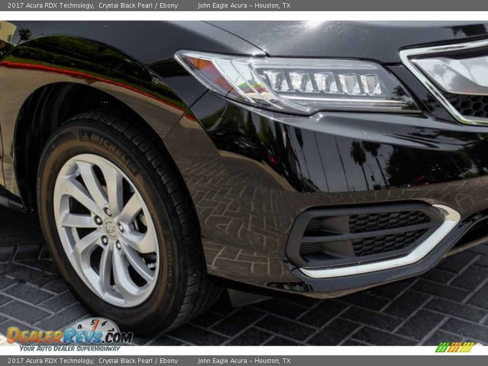 2017 Acura RDX Technology Crystal Black Pearl / Ebony Photo #12