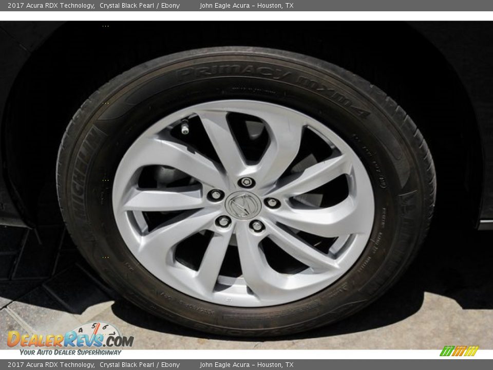 2017 Acura RDX Technology Crystal Black Pearl / Ebony Photo #14