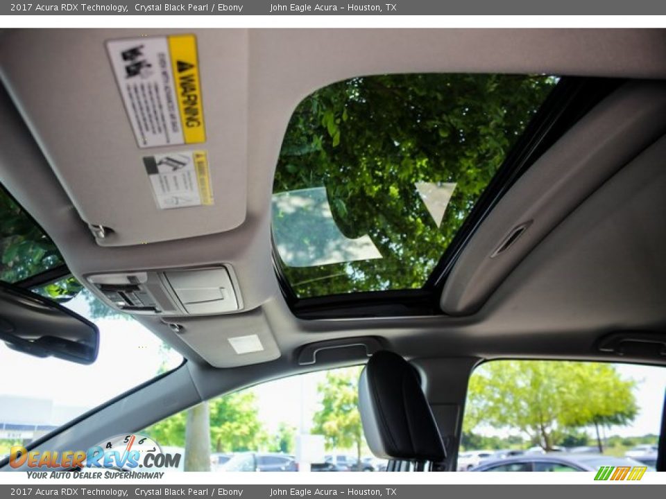 2017 Acura RDX Technology Crystal Black Pearl / Ebony Photo #17