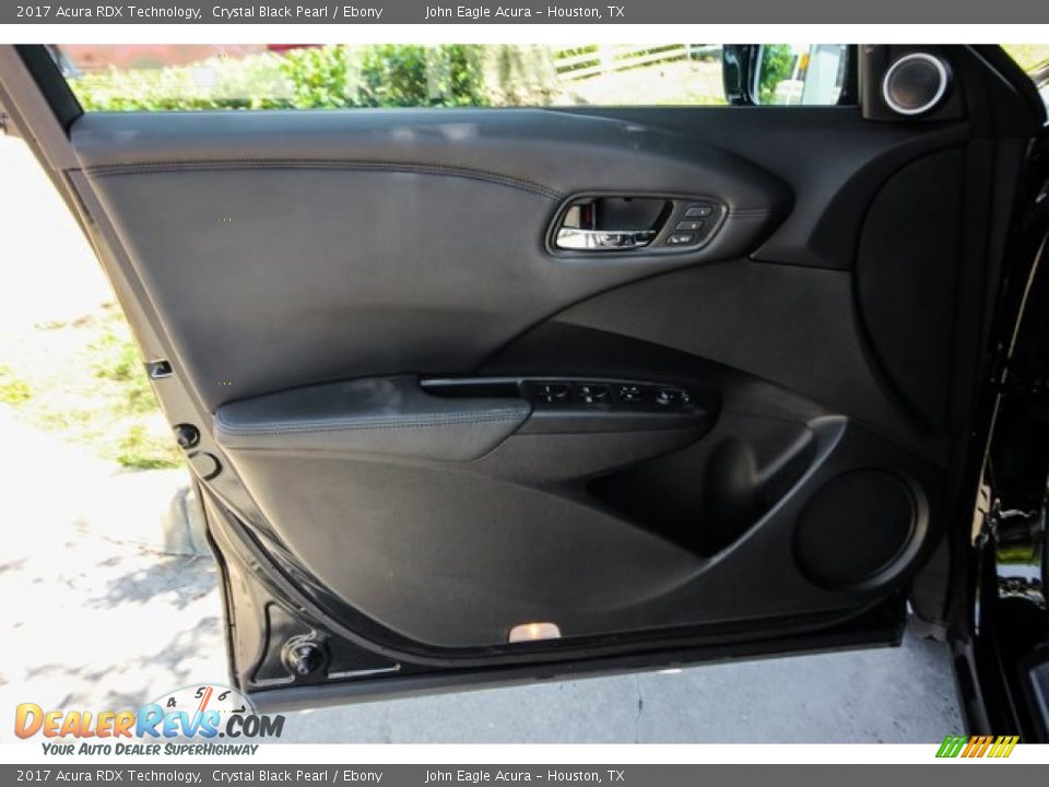 2017 Acura RDX Technology Crystal Black Pearl / Ebony Photo #18