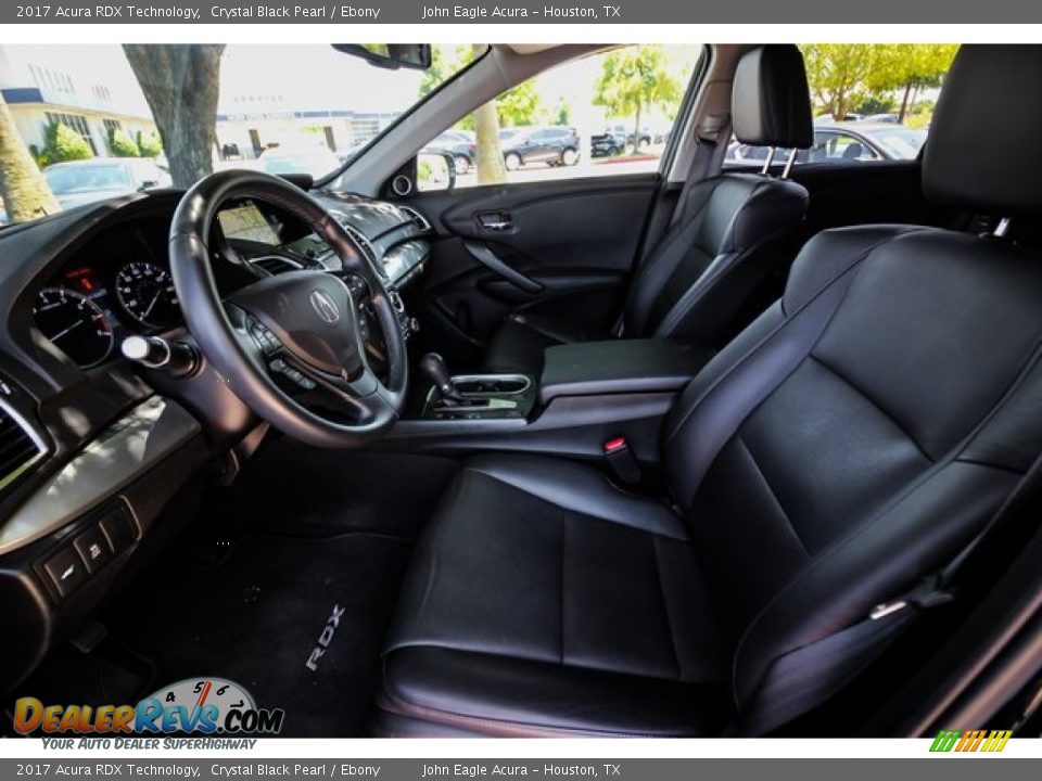 2017 Acura RDX Technology Crystal Black Pearl / Ebony Photo #19
