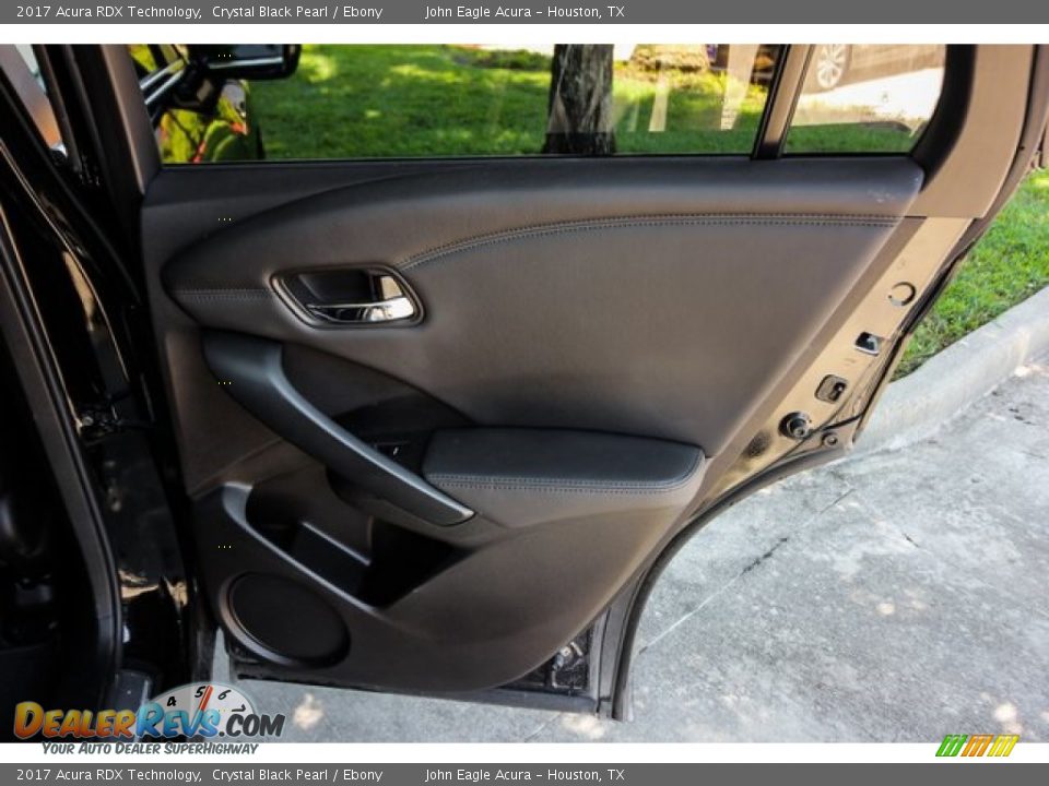 2017 Acura RDX Technology Crystal Black Pearl / Ebony Photo #23