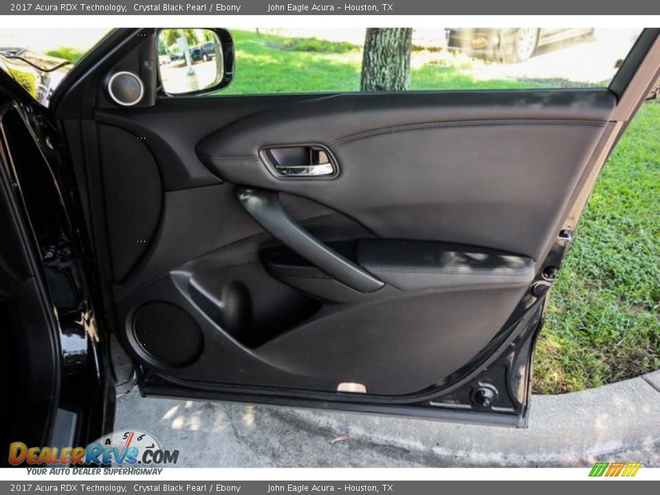 2017 Acura RDX Technology Crystal Black Pearl / Ebony Photo #25