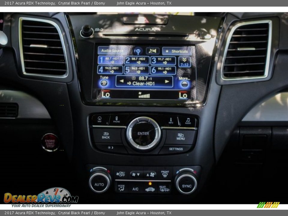 2017 Acura RDX Technology Crystal Black Pearl / Ebony Photo #29