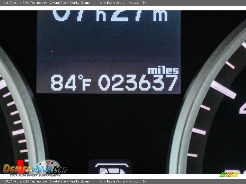 2017 Acura RDX Technology Crystal Black Pearl / Ebony Photo #35