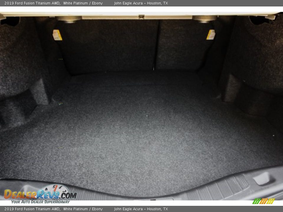 2019 Ford Fusion Titanium AWD White Platinum / Ebony Photo #22