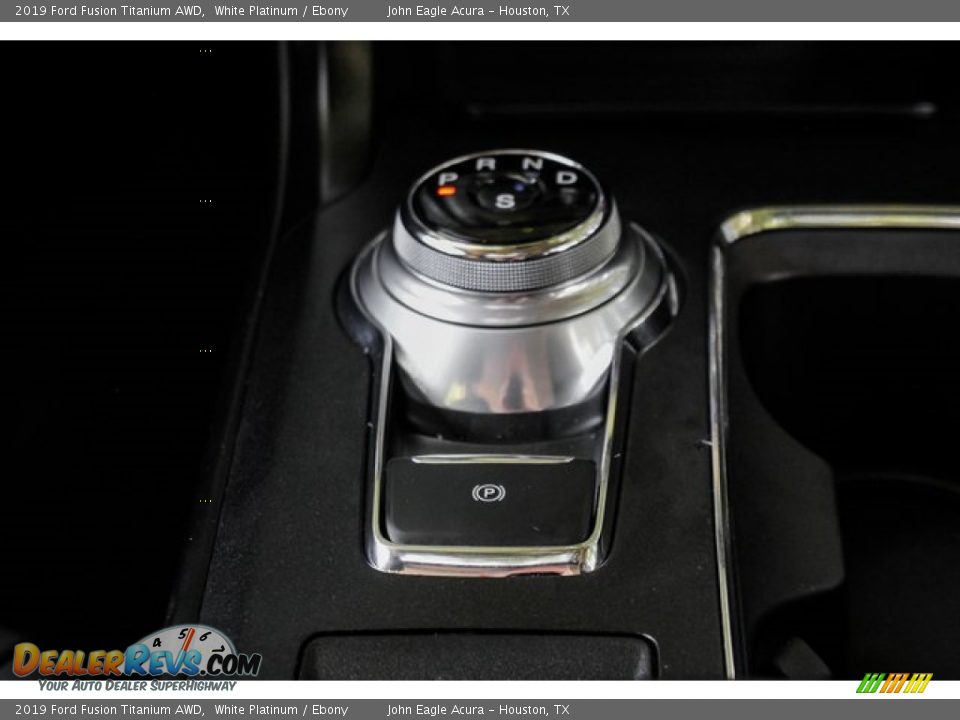 2019 Ford Fusion Titanium AWD White Platinum / Ebony Photo #30