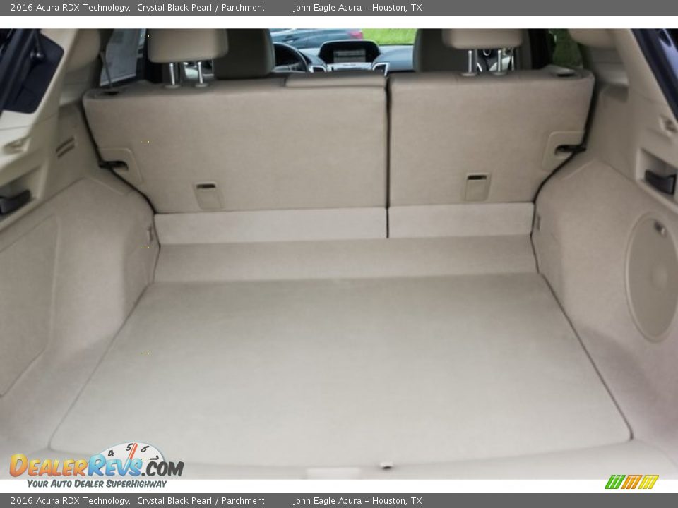2016 Acura RDX Technology Crystal Black Pearl / Parchment Photo #13