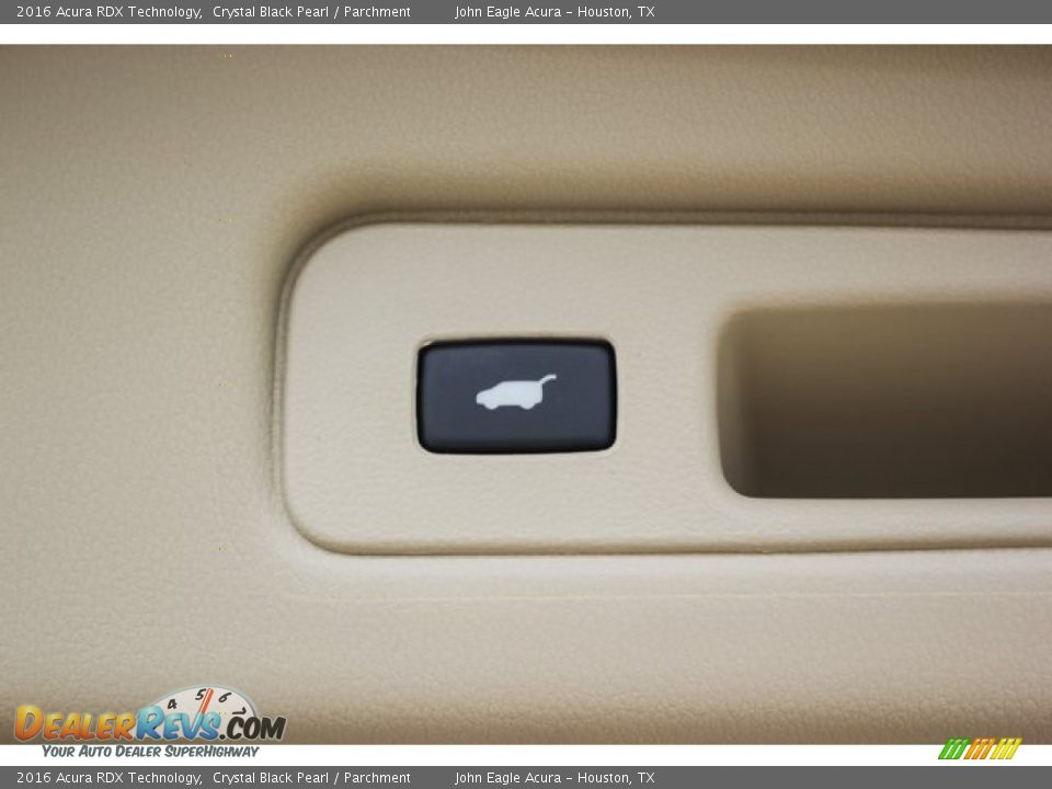 2016 Acura RDX Technology Crystal Black Pearl / Parchment Photo #14