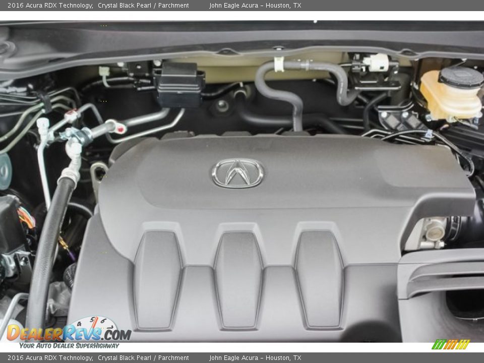 2016 Acura RDX Technology Crystal Black Pearl / Parchment Photo #21