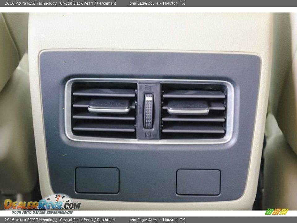 2016 Acura RDX Technology Crystal Black Pearl / Parchment Photo #23