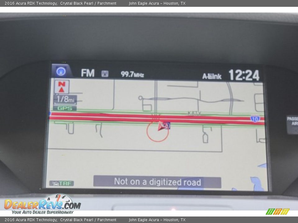 2016 Acura RDX Technology Crystal Black Pearl / Parchment Photo #25