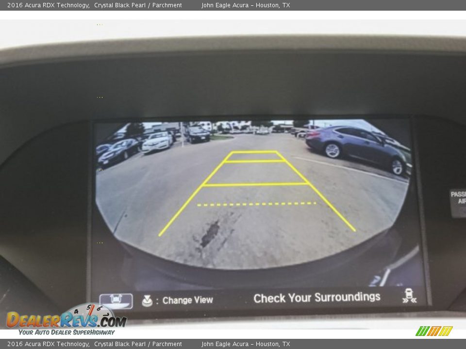2016 Acura RDX Technology Crystal Black Pearl / Parchment Photo #26
