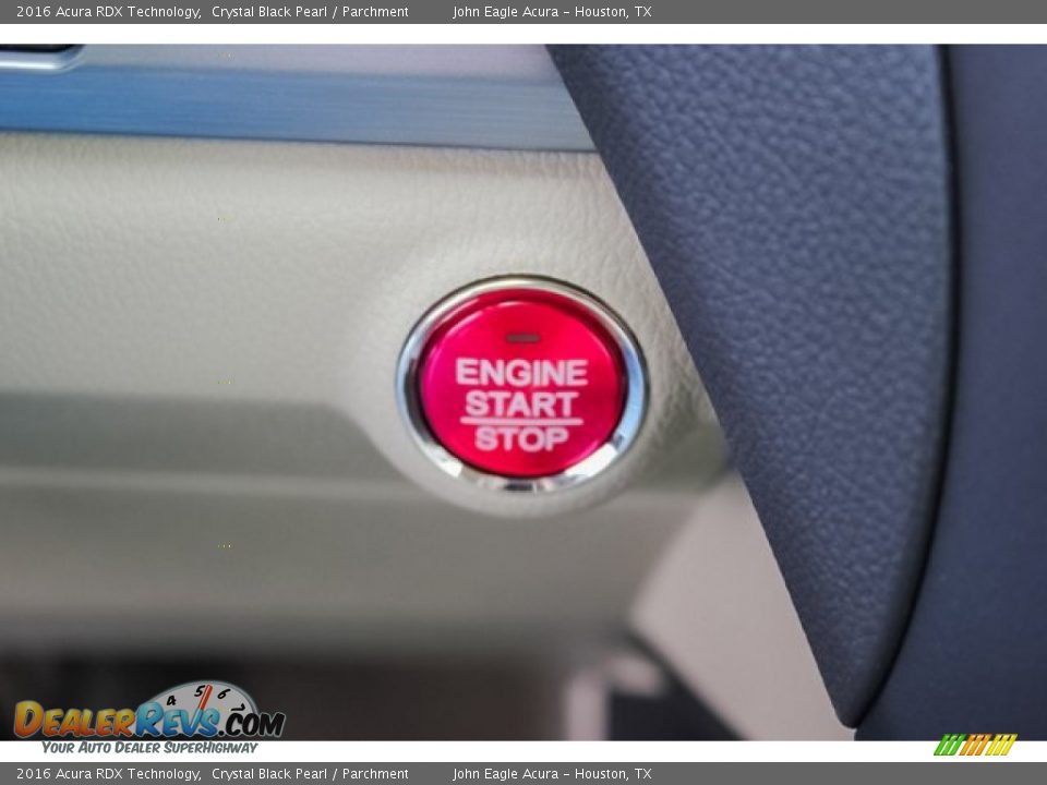 2016 Acura RDX Technology Crystal Black Pearl / Parchment Photo #33