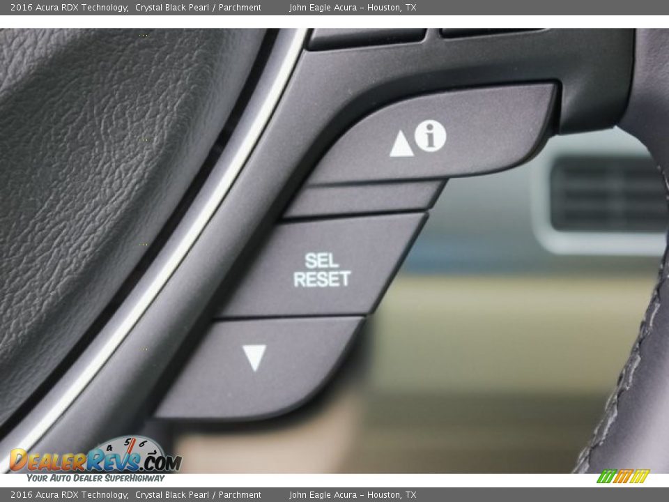 2016 Acura RDX Technology Crystal Black Pearl / Parchment Photo #35