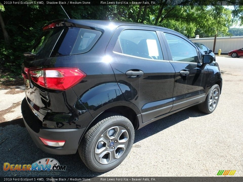 2019 Ford EcoSport S 4WD Shadow Black / Medium Stone Photo #2