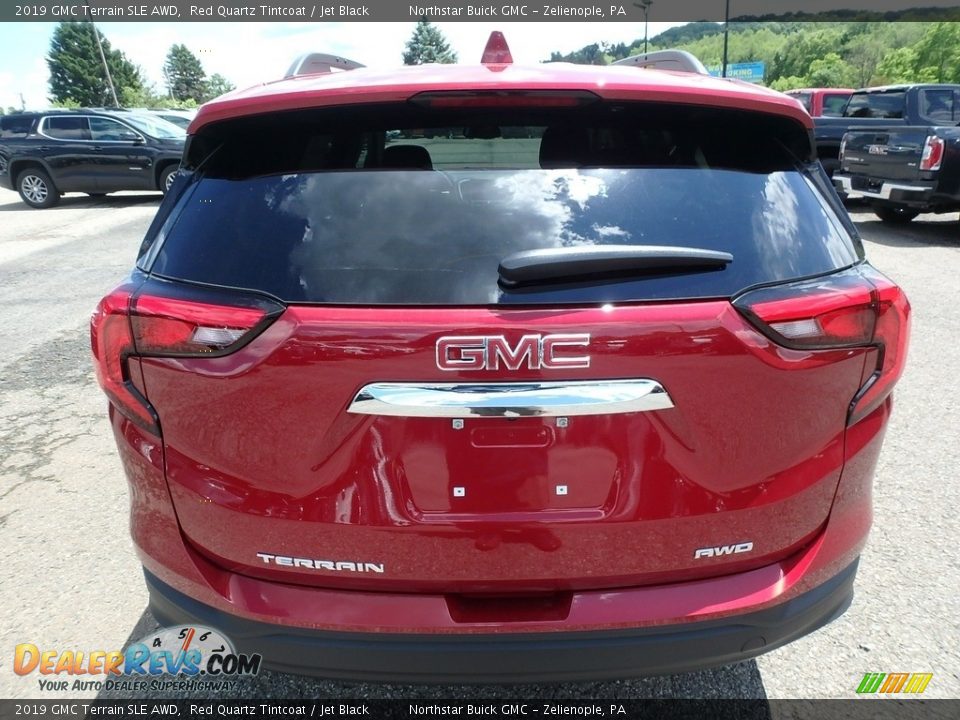2019 GMC Terrain SLE AWD Red Quartz Tintcoat / Jet Black Photo #6