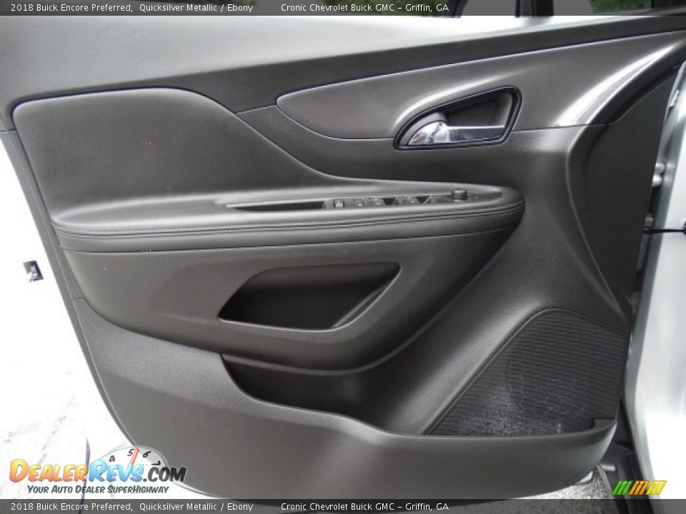2018 Buick Encore Preferred Quicksilver Metallic / Ebony Photo #12