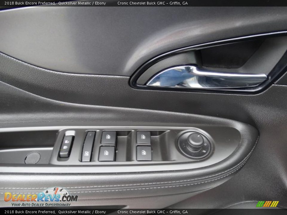 2018 Buick Encore Preferred Quicksilver Metallic / Ebony Photo #13