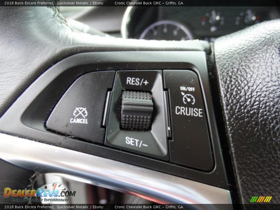 2018 Buick Encore Preferred Quicksilver Metallic / Ebony Photo #15