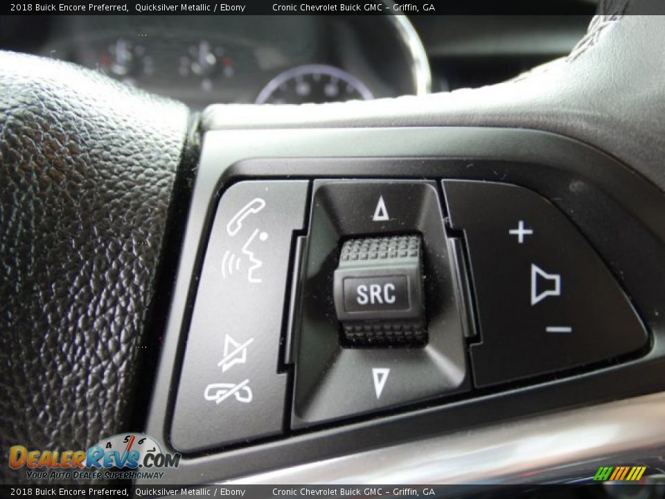 2018 Buick Encore Preferred Quicksilver Metallic / Ebony Photo #16