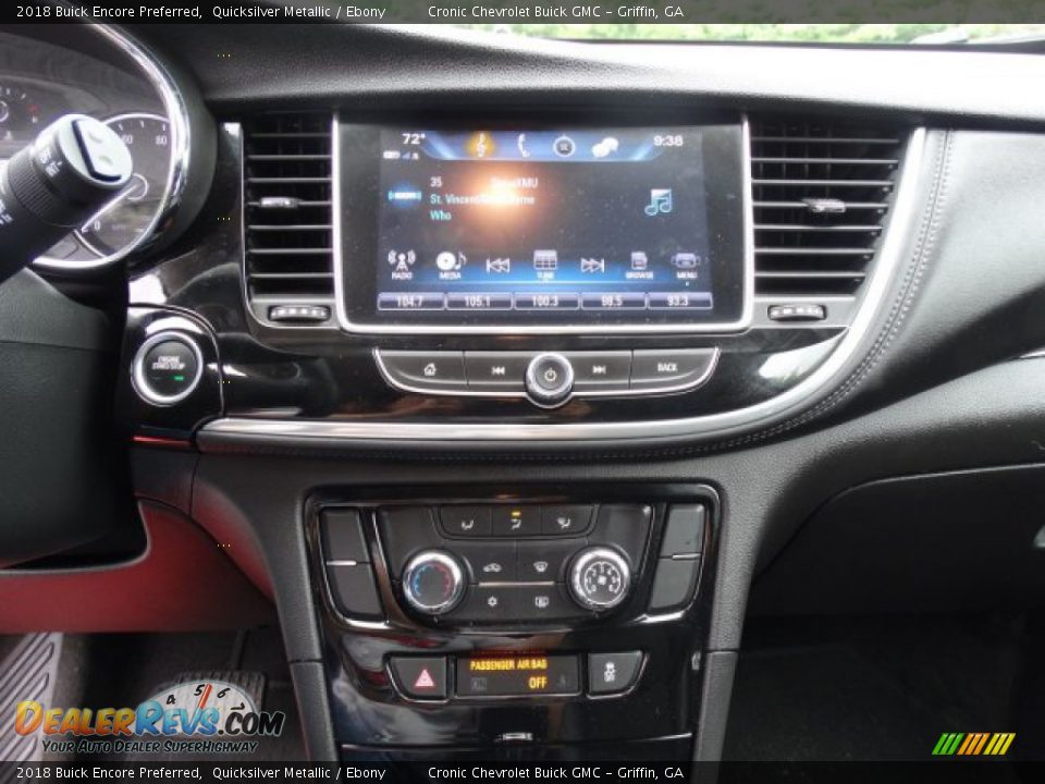 2018 Buick Encore Preferred Quicksilver Metallic / Ebony Photo #19