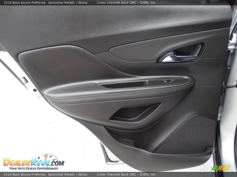 2018 Buick Encore Preferred Quicksilver Metallic / Ebony Photo #21