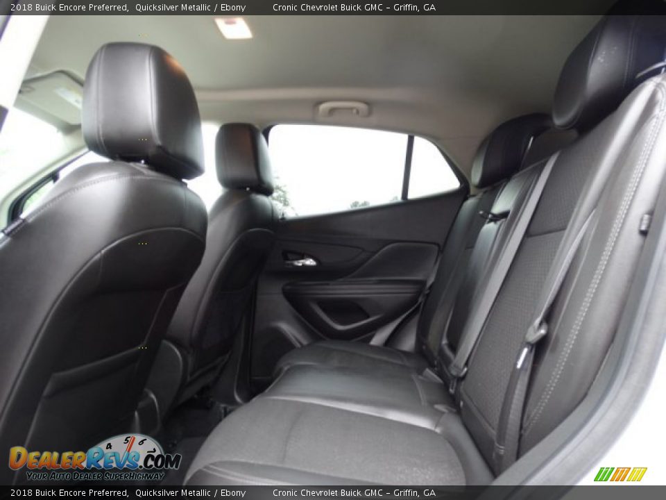 2018 Buick Encore Preferred Quicksilver Metallic / Ebony Photo #22