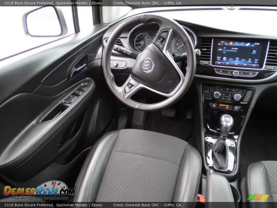 2018 Buick Encore Preferred Quicksilver Metallic / Ebony Photo #23