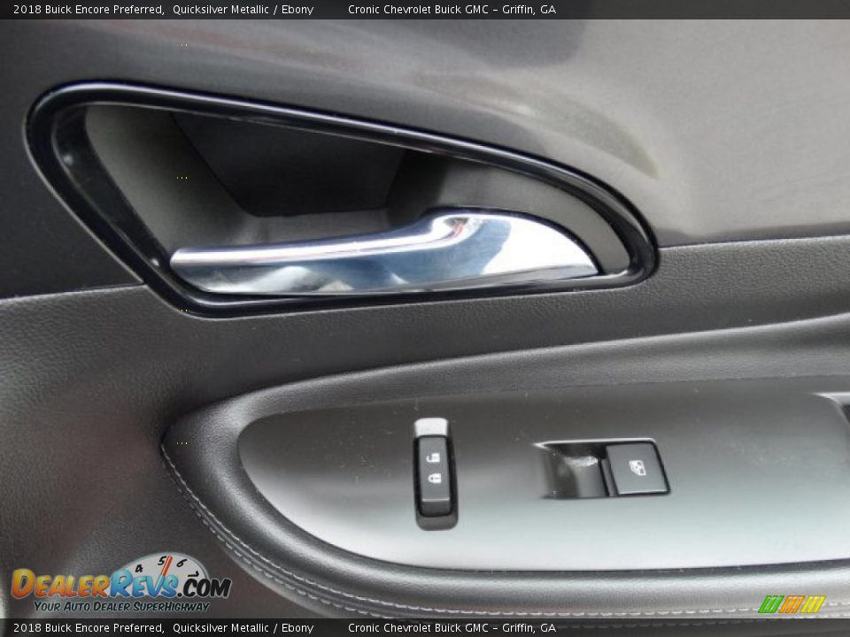2018 Buick Encore Preferred Quicksilver Metallic / Ebony Photo #25