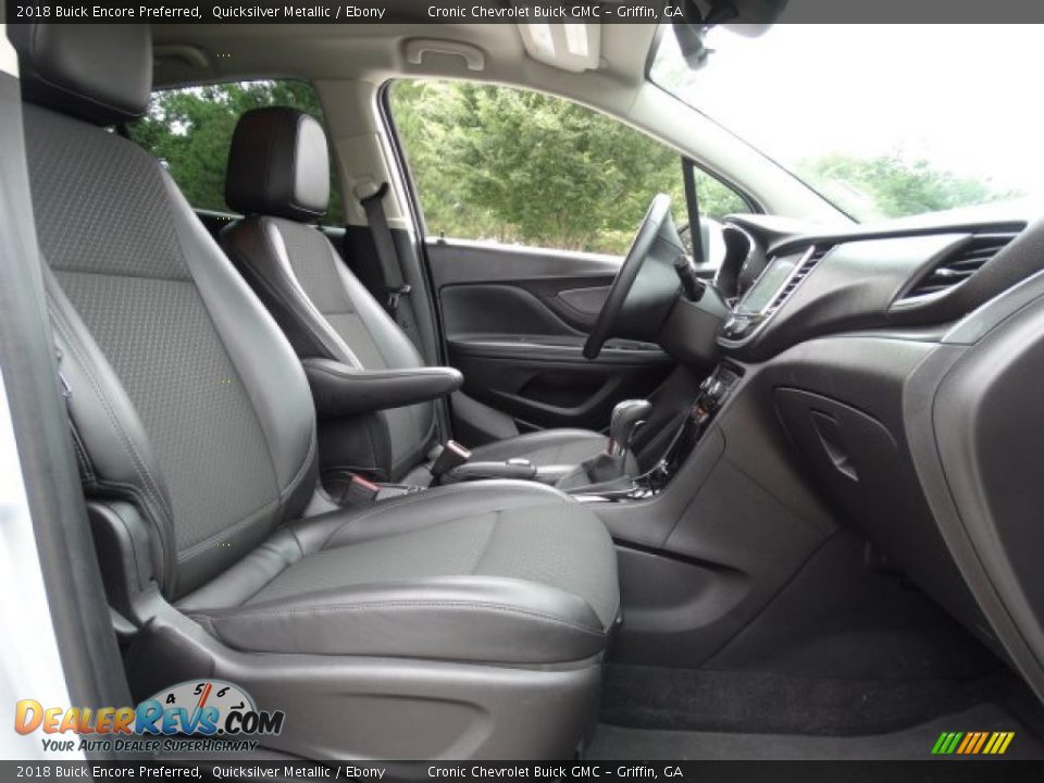 2018 Buick Encore Preferred Quicksilver Metallic / Ebony Photo #26
