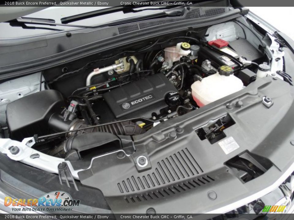 2018 Buick Encore Preferred Quicksilver Metallic / Ebony Photo #29
