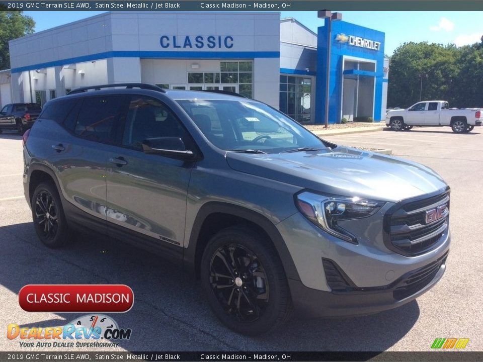 2019 GMC Terrain SLE AWD Satin Steel Metallic / Jet Black Photo #1