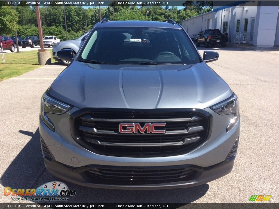 2019 GMC Terrain SLE AWD Satin Steel Metallic / Jet Black Photo #2