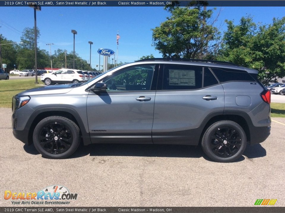 2019 GMC Terrain SLE AWD Satin Steel Metallic / Jet Black Photo #4