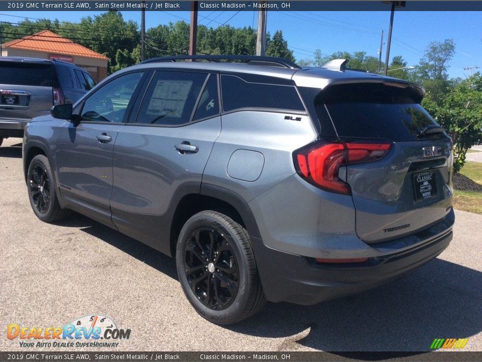 2019 GMC Terrain SLE AWD Satin Steel Metallic / Jet Black Photo #5