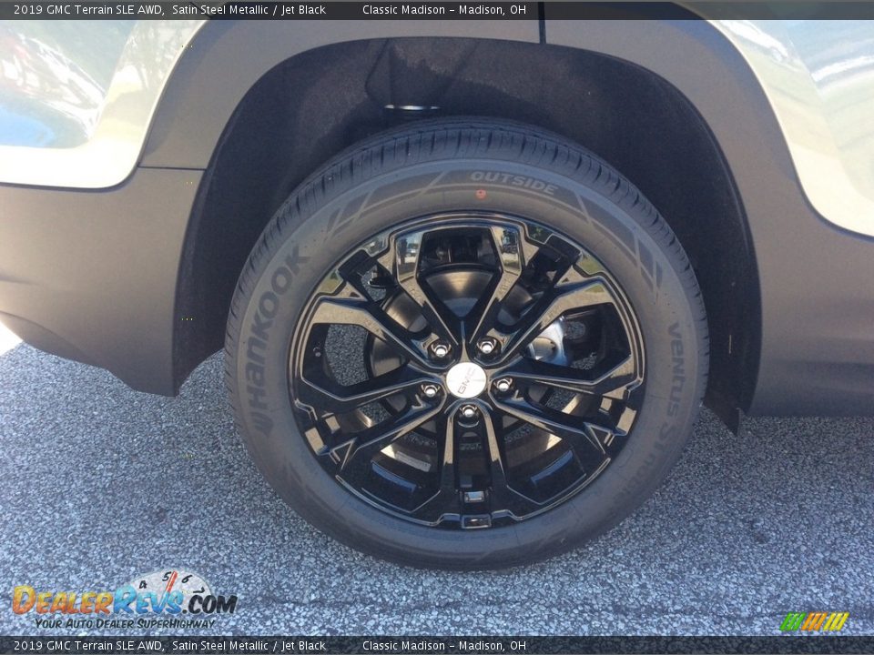2019 GMC Terrain SLE AWD Satin Steel Metallic / Jet Black Photo #7