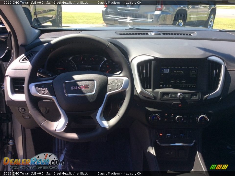 2019 GMC Terrain SLE AWD Satin Steel Metallic / Jet Black Photo #12