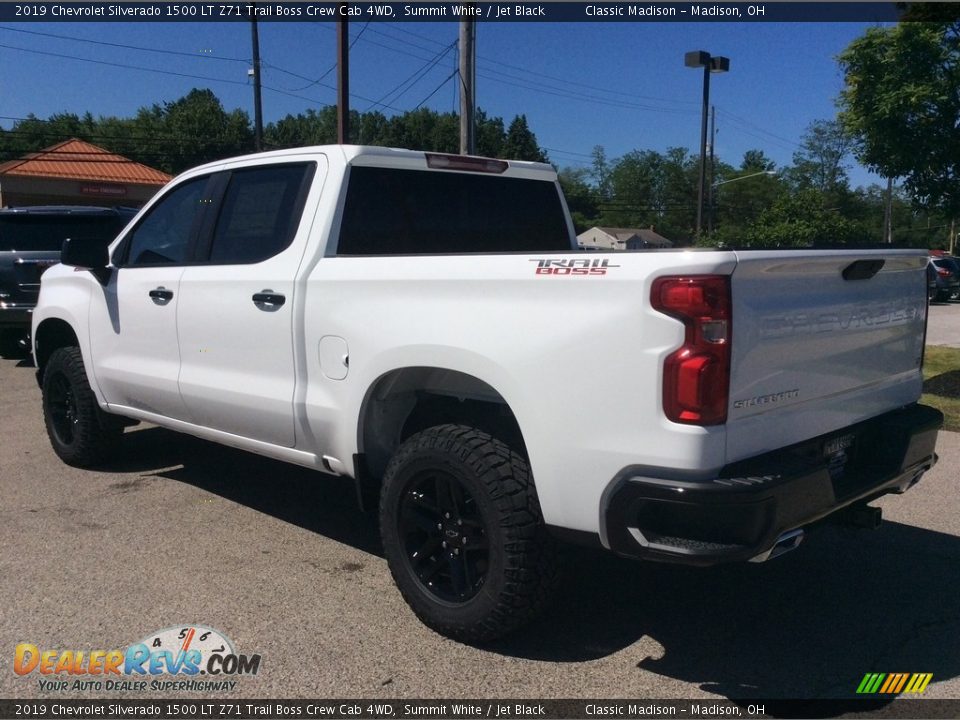 2019 Chevrolet Silverado 1500 LT Z71 Trail Boss Crew Cab 4WD Summit White / Jet Black Photo #5