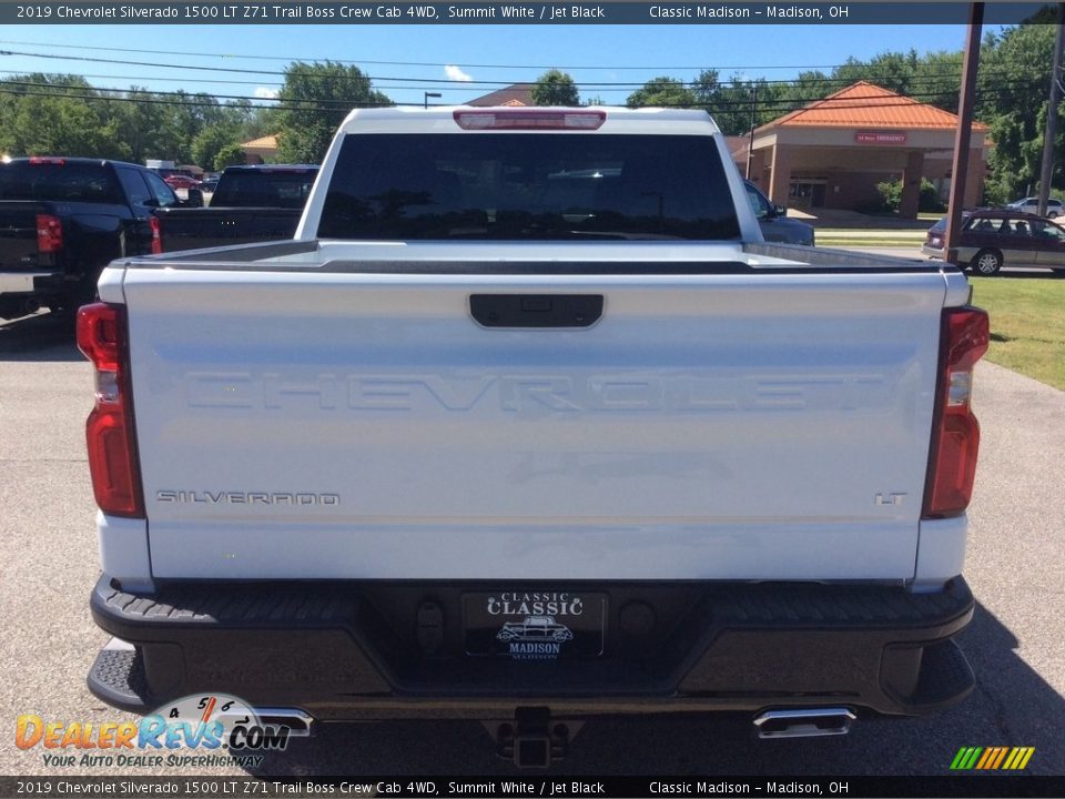 2019 Chevrolet Silverado 1500 LT Z71 Trail Boss Crew Cab 4WD Summit White / Jet Black Photo #6