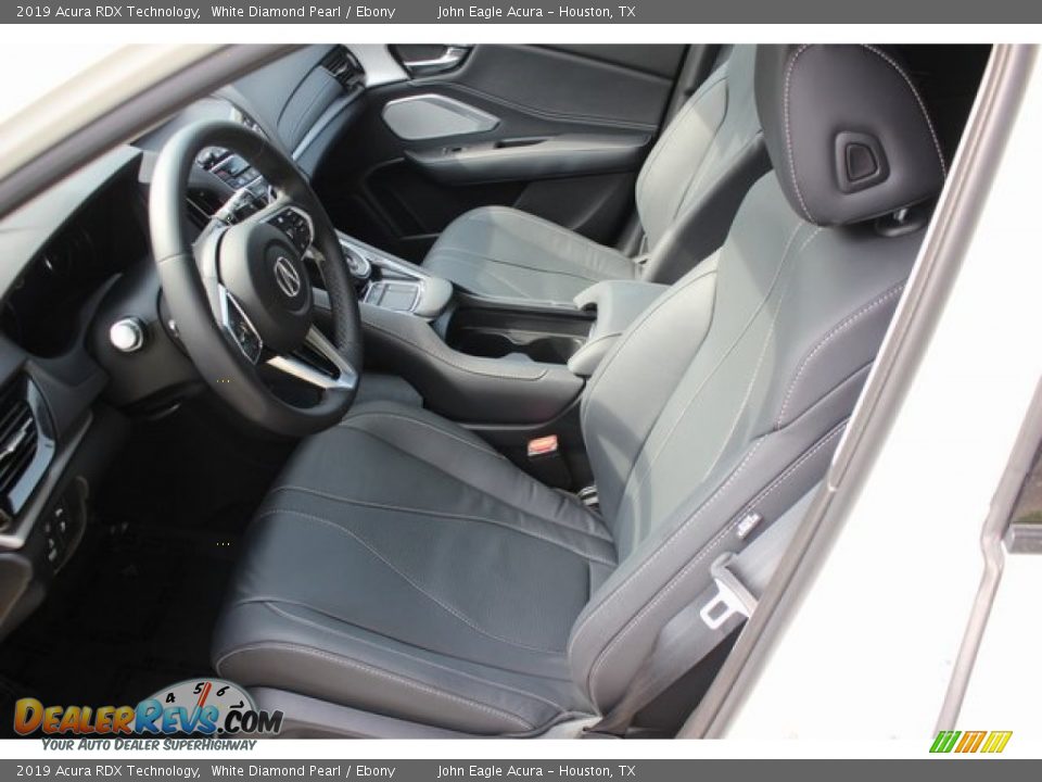 2019 Acura RDX Technology White Diamond Pearl / Ebony Photo #16