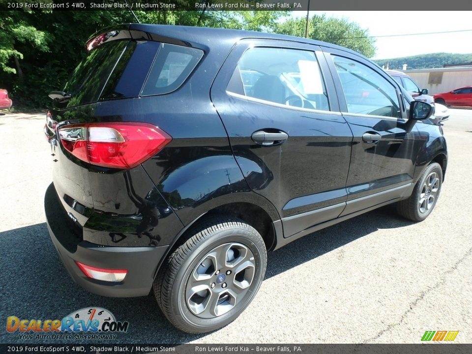 2019 Ford EcoSport S 4WD Shadow Black / Medium Stone Photo #2