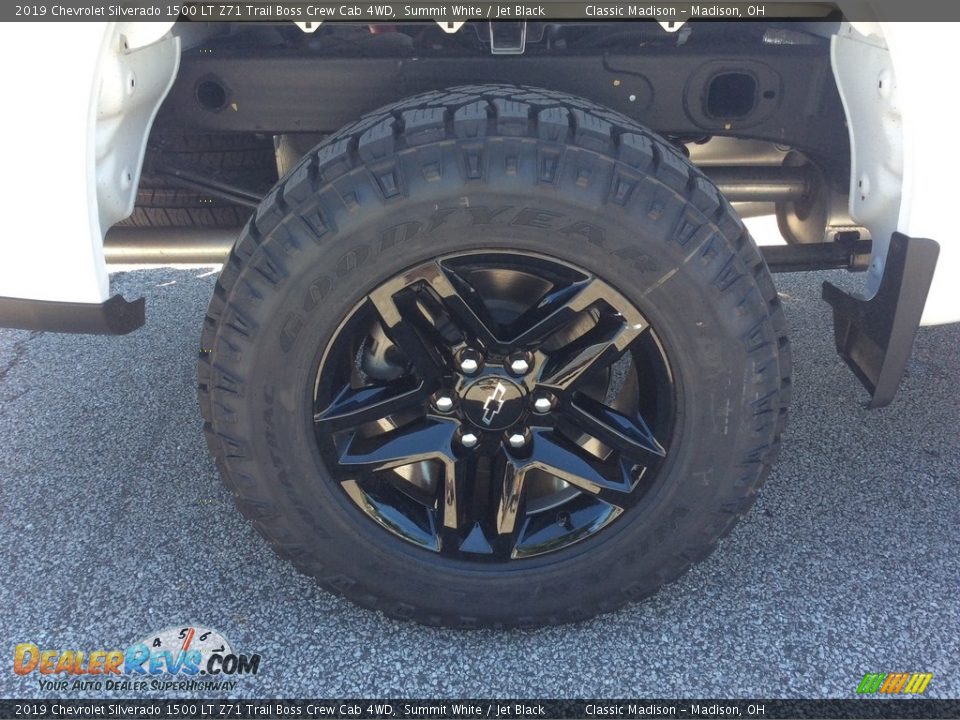 2019 Chevrolet Silverado 1500 LT Z71 Trail Boss Crew Cab 4WD Summit White / Jet Black Photo #7