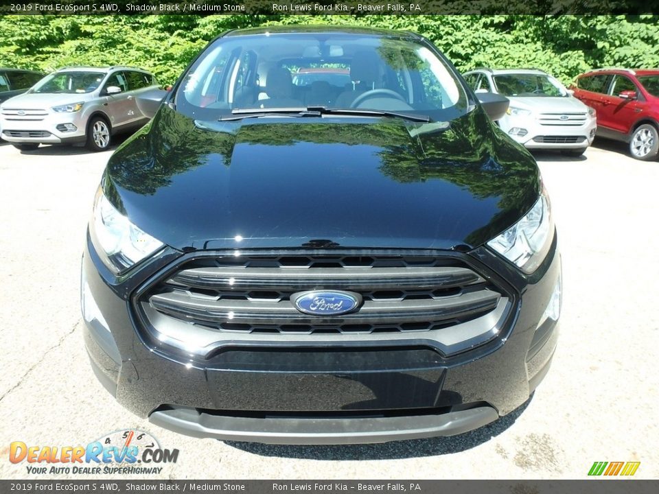 2019 Ford EcoSport S 4WD Shadow Black / Medium Stone Photo #8