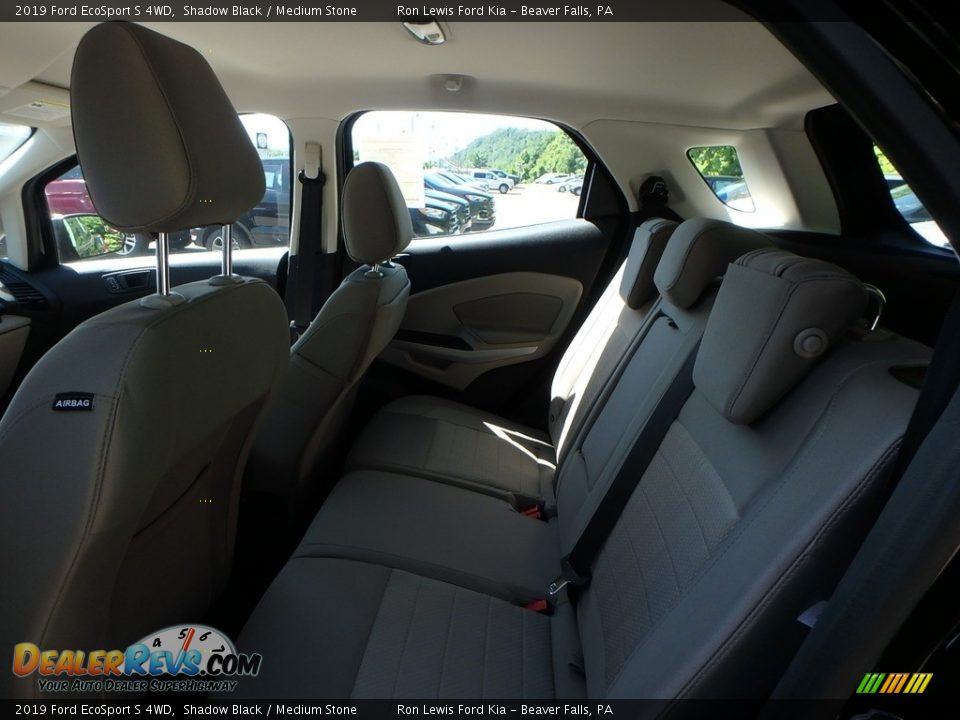 2019 Ford EcoSport S 4WD Shadow Black / Medium Stone Photo #12